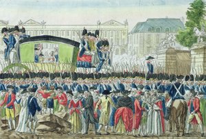 Return of the French Royal Family to Paris on the 25th June 1791